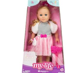 Hello Kitty Doll with Pink Dress